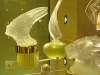 Phoenix  Mascotte, Lalique, 2000 (left) 