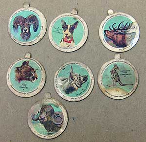 Dixie Cup ice cream lids