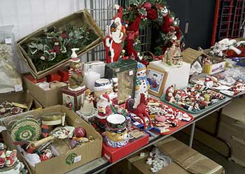 An excess of Christmas decorations | Auction Finds