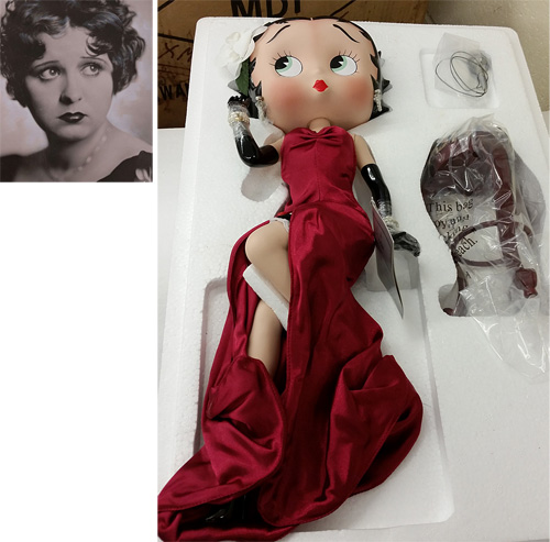 betty boop plastic figures