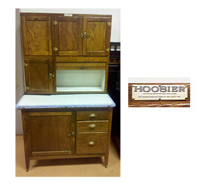 A Lovely Hoosier Kitchen Cabinet Auction Finds