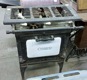 Settees, an iron radiator and a Caloric stove – Auction Finds