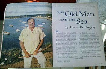 Hemingway’s ‘Old Man’ in 1952 Life magazine | Auction Finds