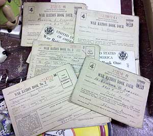 A family’s WWII ration books - Auction Finds