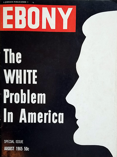 The cover of the August 1965 issue of Ebony magazine.