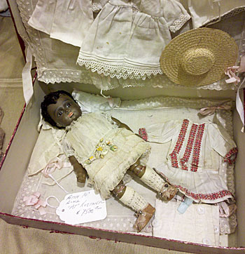 A black baby doll by the German company Kestner.