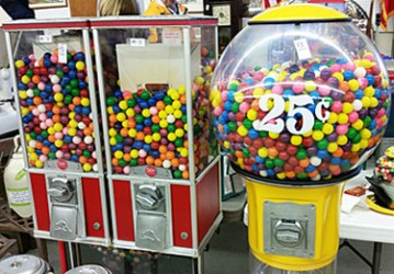 Enough gumball machines to open an arcade – Auction Finds