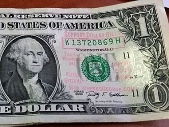 ‘Where’s George’ – Tracking Washington on a marked $1 bill – Auction Finds