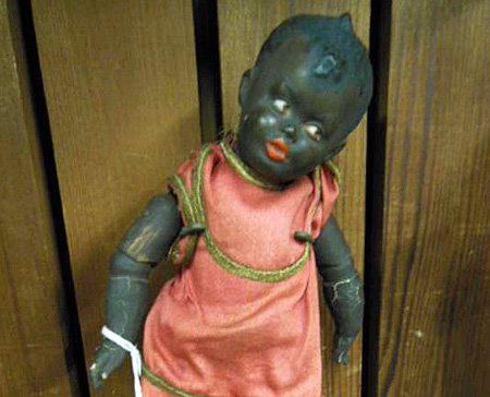 This Gebruder Heubach black doll sold for $700.