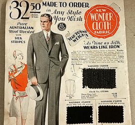 Made-to-order men’s suits in Sears 1929 catalog – Auction Finds