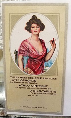 Using scantily clad women to sell ointments – Auction Finds