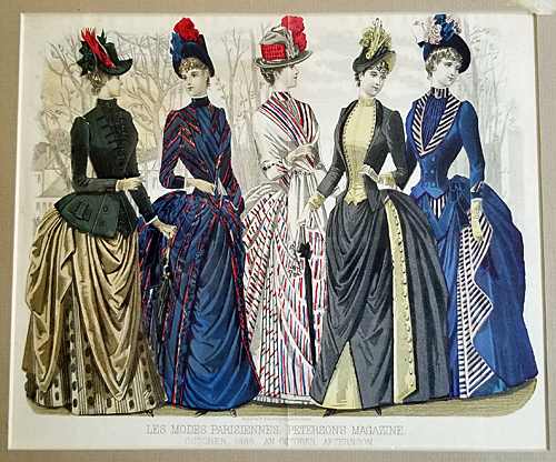 Victorian fashion plates show early women’s styles – Auction Finds