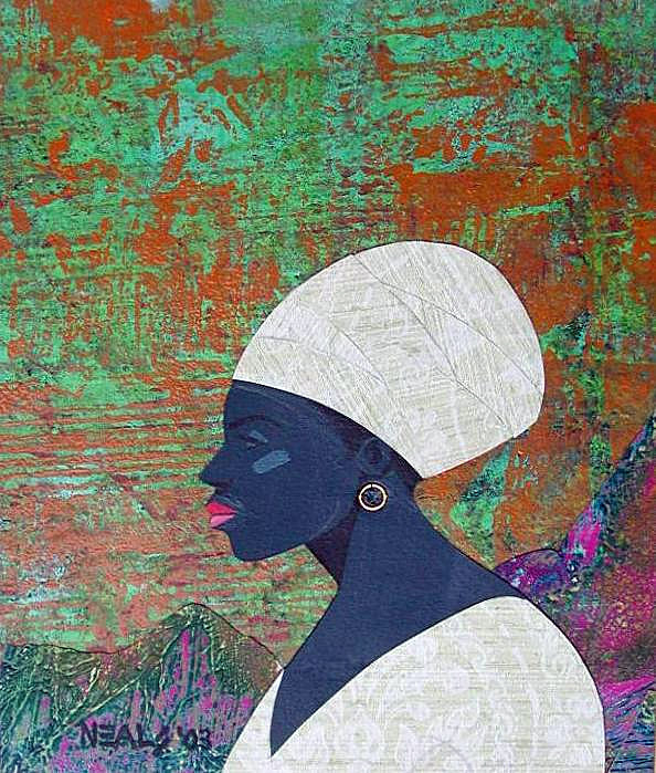 Otto Neals' "Woman of Labadi," 2003. Photo provided by the artist. 