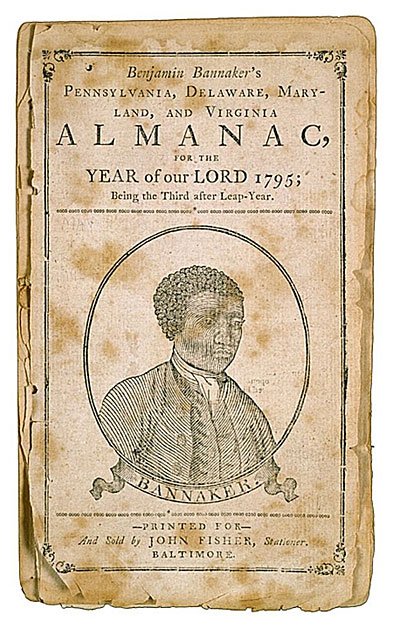 William H. Dorsey owned a copy of scientist Benjamin Banneker's Almanac, 1795 edition. This is a what the edition looked like. I'm sure Dorsey's copy was in much better shape. Photo from blackthen.com.