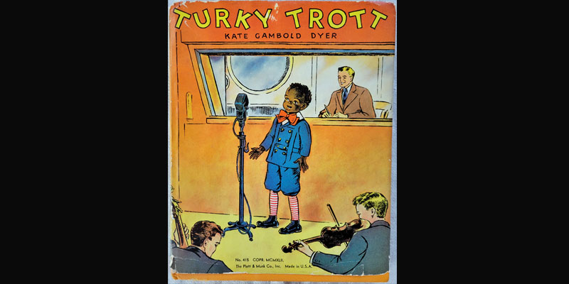 Cover of "Turky Trott and the Black Santa."