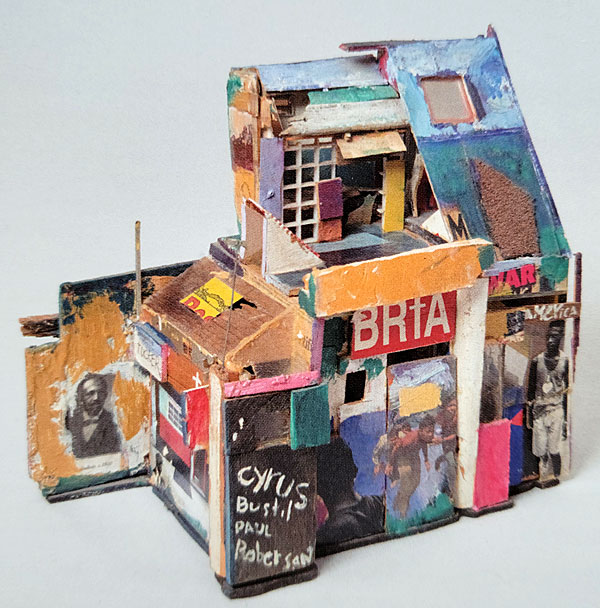 "Untitled (House)," circa 1974-75, by Leroy Johnson. Photo from woodmereartmuseum.org.
